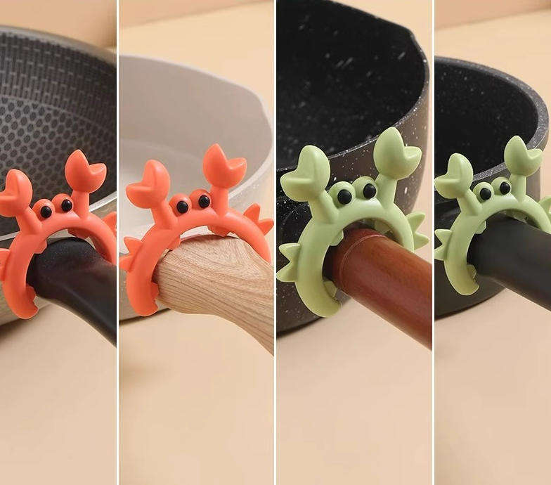 Reusable Silicone Pot Lid Rest Cooking Tool