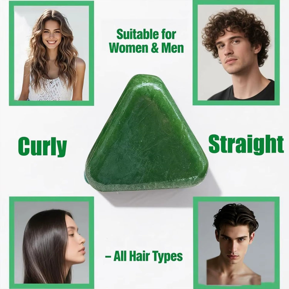 HerbalGlow Solid Shampoo Bar