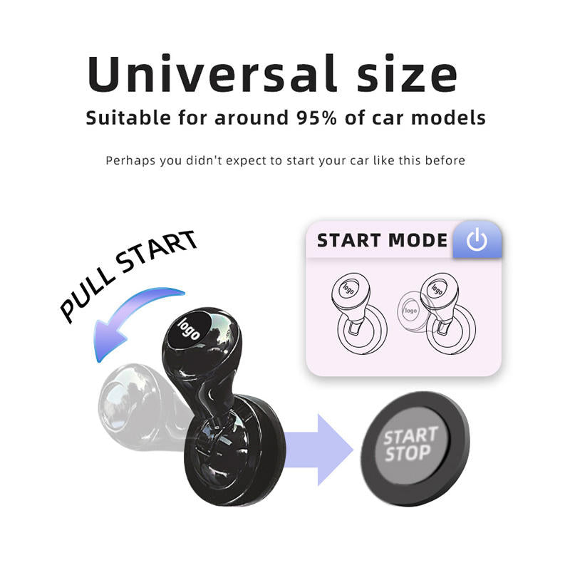Car Auto Push Start Button Joystick