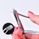 Foldable Ultra-Thin Nail Clippers Keychain
