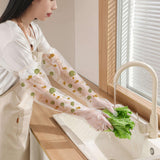 Extra Thick Long Printed Disposable Gloves