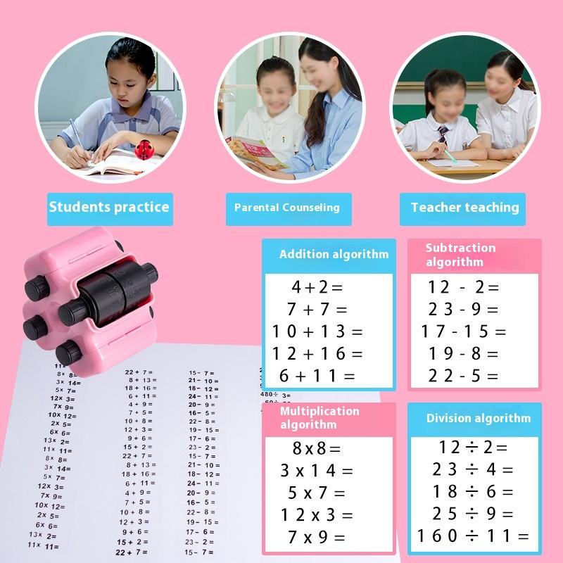 4 in 1 Teaching Roller Stamp