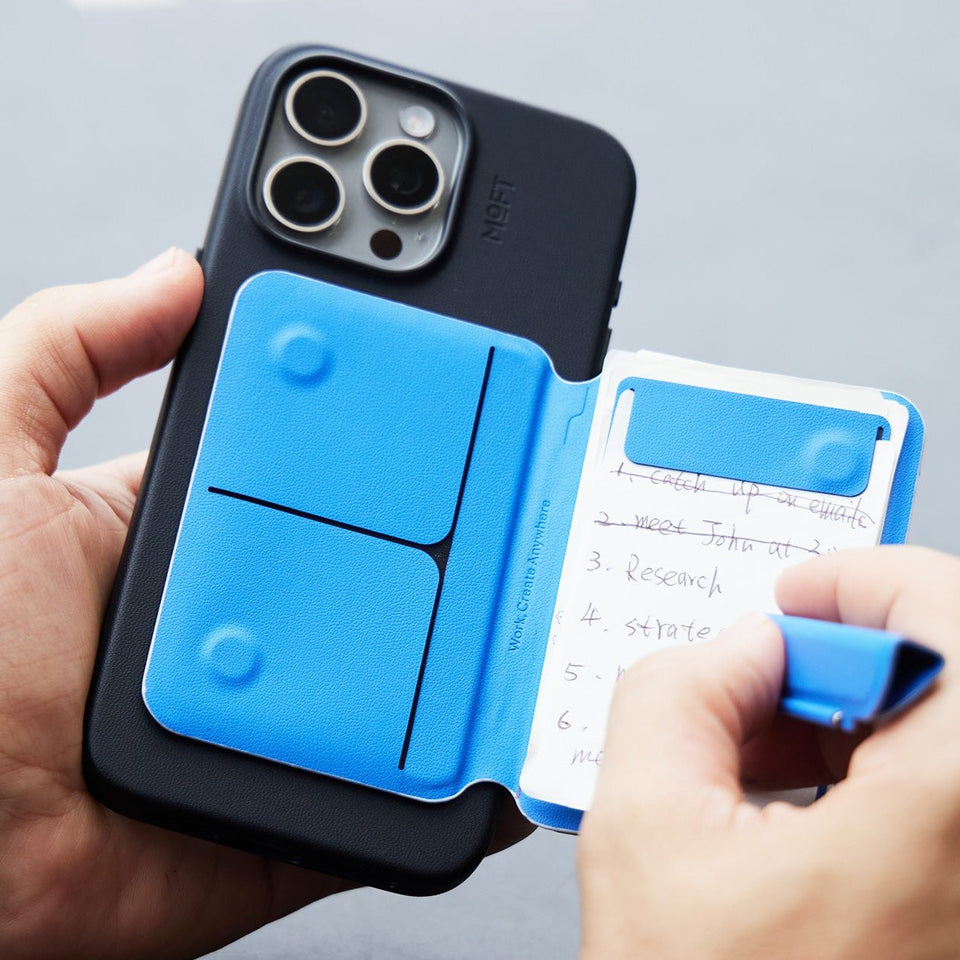New MagSafe Stand packs a Sleek Pen and Notepad for Jotting Ideas and Doodles