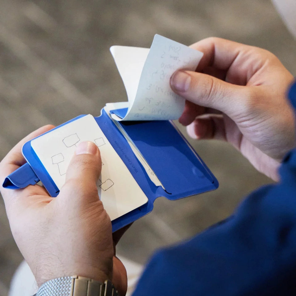 New MagSafe Stand packs a Sleek Pen and Notepad for Jotting Ideas and Doodles
