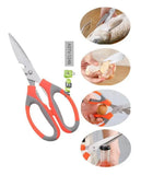 Multifunctional stainless steel household kitchen scissors