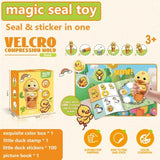Cute Waterproof Stamp Stickers For Kids