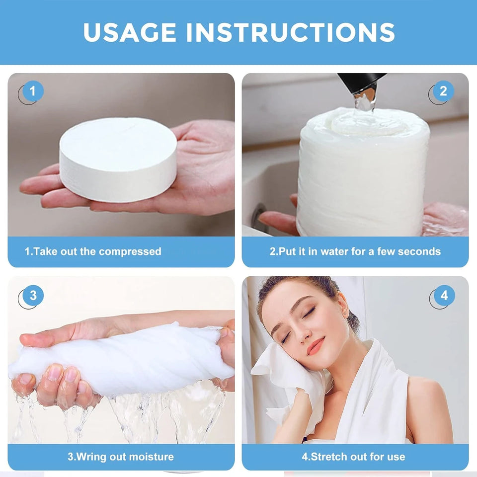 Disposable Compressed Extra-thick Large Towels