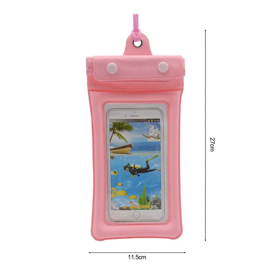 Waterproof Phone Bag Sensitive Touch Screen Anti-slip Swimming Phone Covers