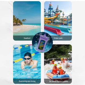 Waterproof Phone Bag Sensitive Touch Screen Anti-slip Swimming Phone Covers