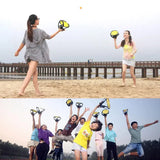 2 Balls Parent Childrens Rally Ball Table Tennis Fitness Toys
