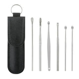 7pcs Portable Stainless Steel Ear Cleaning Set