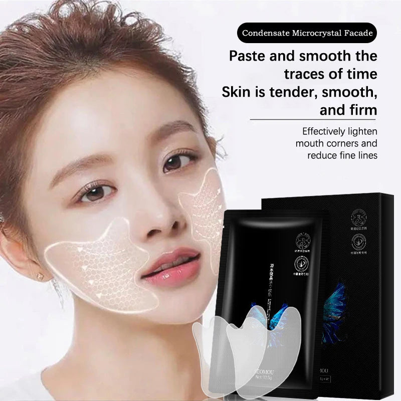 Anti Aging Anti Wrinkle Face Sticker Eye Mask Forehead Neck