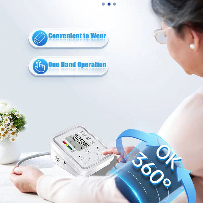 Portable Digital Blood Pressure Monitor