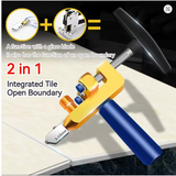 Portable 2-in-1 Tile Cutter -Ceramic & Glass Tile Cutter Hand Tool