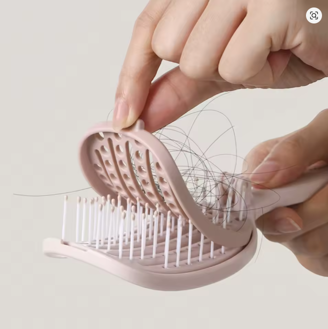 Foldable portable Plastic comb