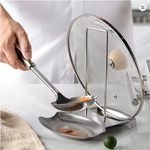 Stainless Steel Pot Lid Rack