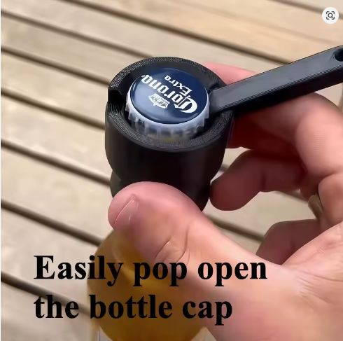 Multifunctional Lever Beer Bottle Opener