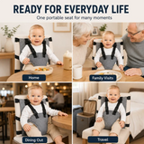 Portable Baby High Chair Safety Harness Strap