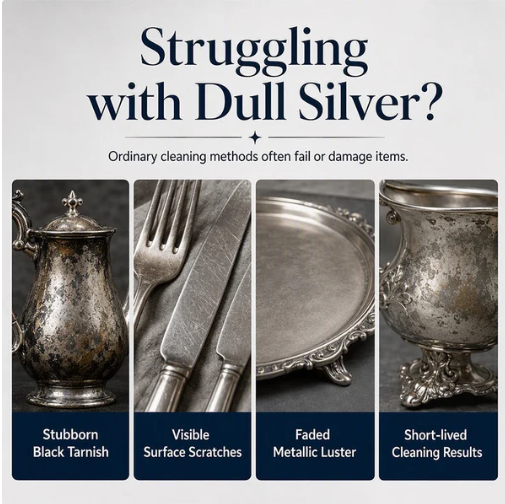 Anti-Tarnish Silver Polish Cream