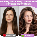 Fluffy Hairpin Curling Bangs Clips