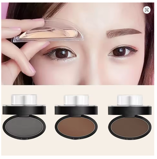 Double Seal Eyebrow Stamp Powder Kit