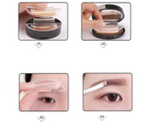 Double Seal Eyebrow Stamp Powder Kit
