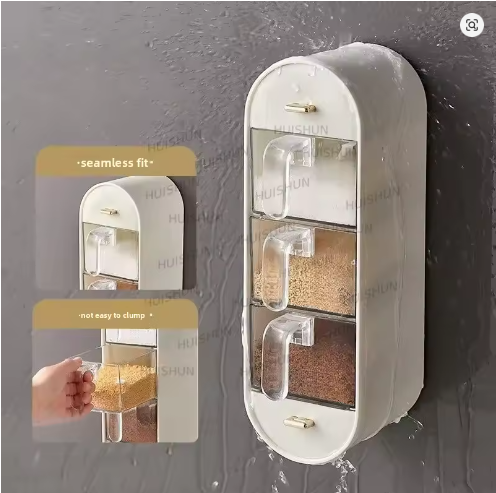 Adhesive Wall Mounted Seasoning Box