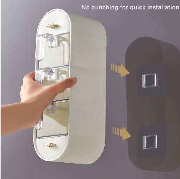 Adhesive Wall Mounted Seasoning Box