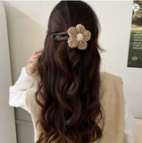 New Woolen Flower Hair Clip for Woman
