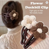 New Woolen Flower Hair Clip for Woman