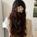 New Woolen Flower Hair Clip for Woman