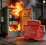 heat aerosol fire extinguishing device