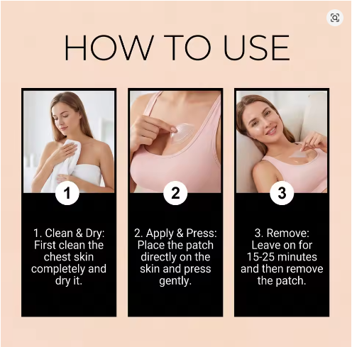 Microneedle Bust Firming Lift Patches