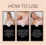 Microneedle Bust Firming Lift Patches