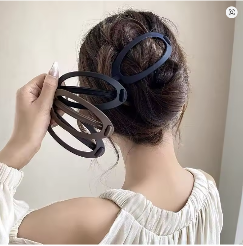 4 Pcs ellipsoid Hair Clips