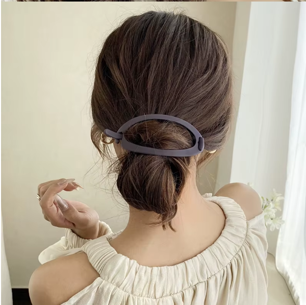 4 Pcs ellipsoid Hair Clips