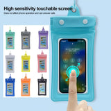 Waterproof Phone Bag Sensitive Touch Screen Anti-slip Swimming Phone Covers