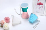 3 pcs Portable Silicone Cup for Travel