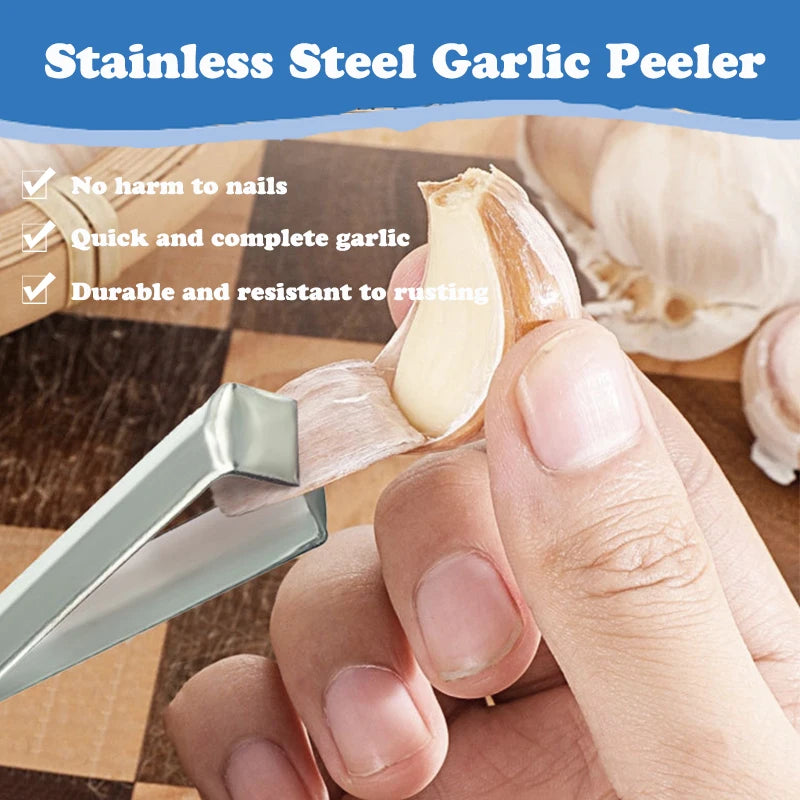 Stainless Steel Garlic Peeler