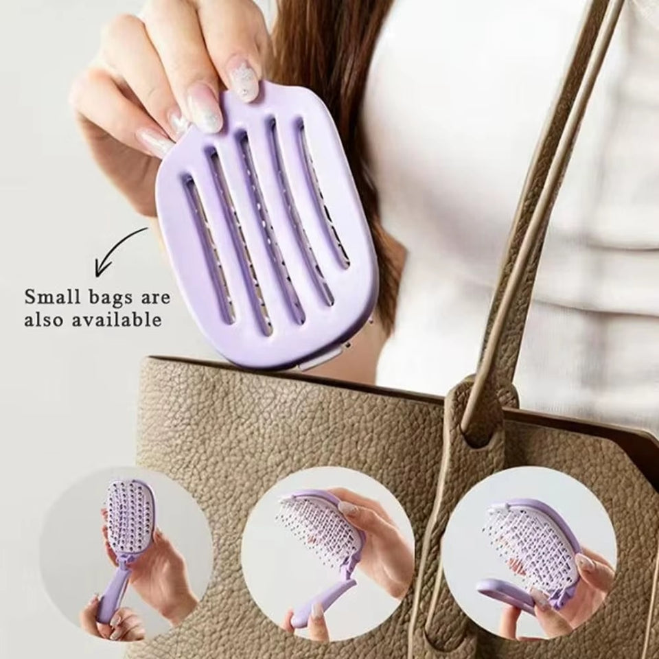 Foldable portable Plastic comb