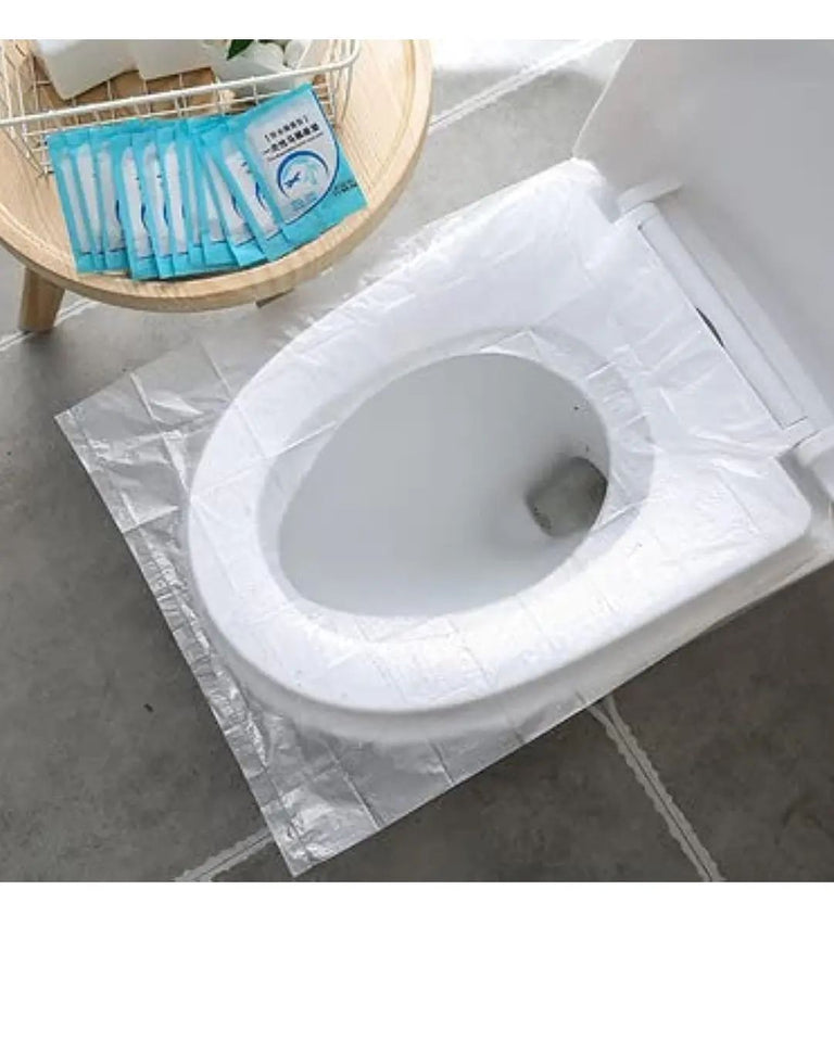 20Pcs Disposable Plastic Toilet Seat Cover