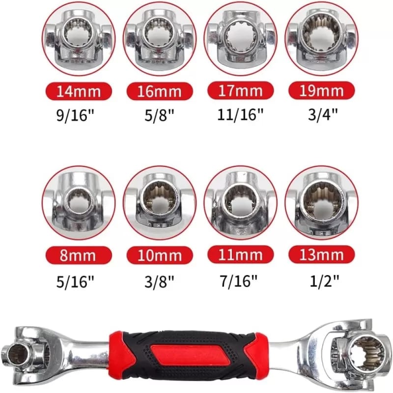 multifunctional Tiger Wrench 48-in-1 Tool Perfect for Repairing Furniture, Car And More
