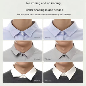 ( 50 Pcs ) Shirt Collar Triangle Patch