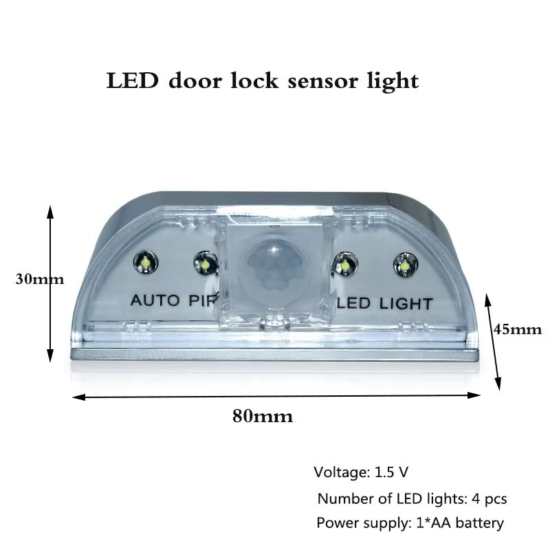 Human Sensor Automated Door Keyhole  Light