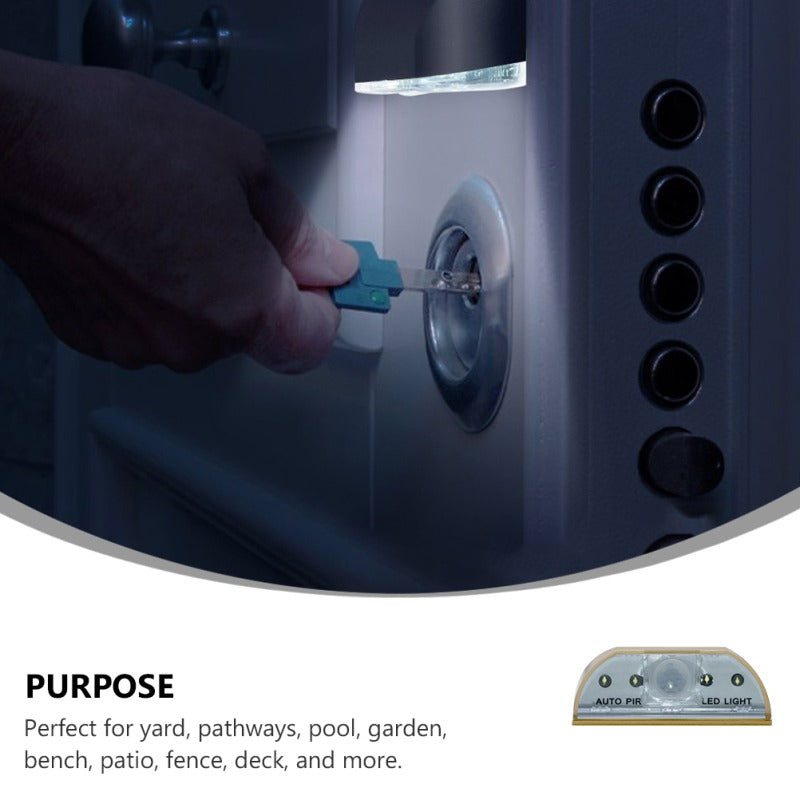 Human Sensor Automated Door Keyhole  Light
