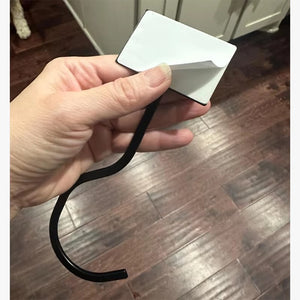 Self Adhesive Banana Hook under Cabinet