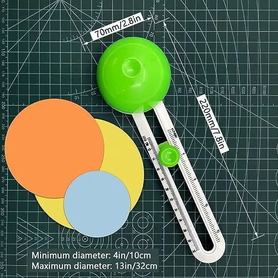Simple Plastic Round Cutting Knife Model