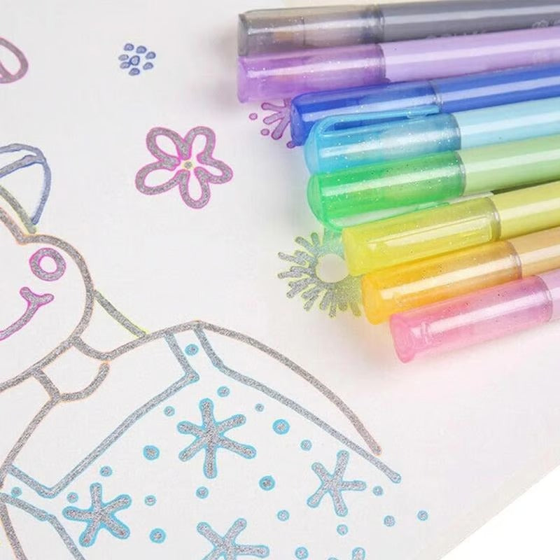 Pack of 8 Marker - Pen for Highlight