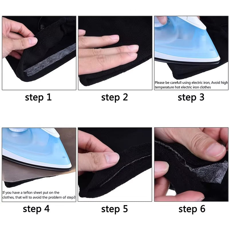 Adhesive Fabric Clothes Iron On Hem Tape | pack of 2 |