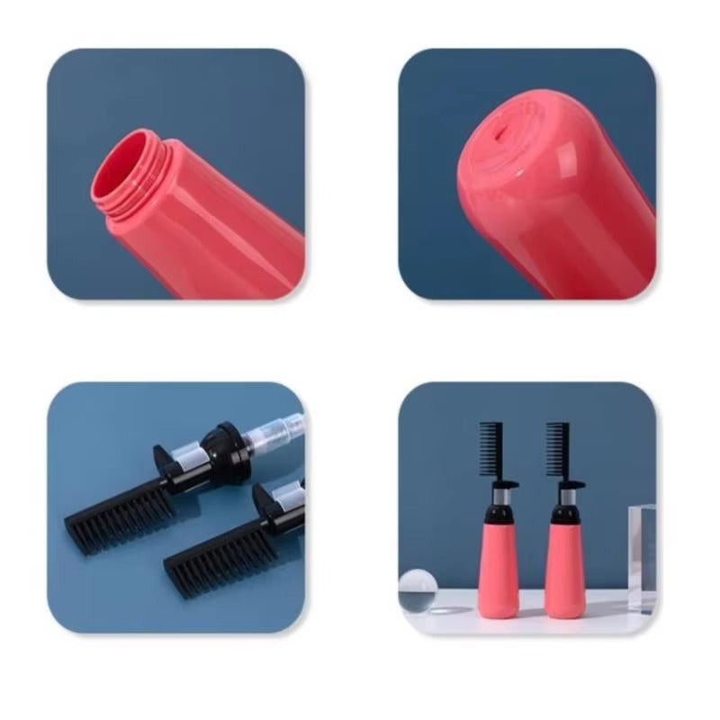 Professional Hair Color Comb Bottle